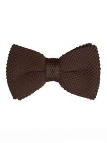 Children's Fashionable Knitted Double-Layer Bow Tie, Boys Girls Flower Girl Formal Wear British Style Baby Bow Tie, Suitable For 3-16 Years Old Kids To Wear For Performance, Wedding, Party, Daily