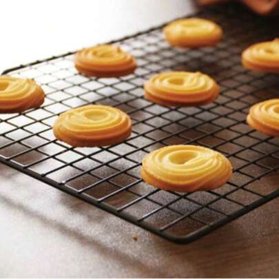Grade de Resfriamento Bolo Biscoito Antiaderente Cozinha Grelha Confeitaria