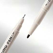 6 piezas Bolígrafos marcadores de estilo minimalista con líneas - Ideales para bocetos, dibujos y diarios, tinta de flujo suave adecuada para ilustraciones precisas