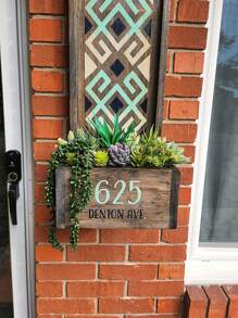 10/5株随机仿真多肉植物，假植物，桌面摆件，人脸造型多肉植物 - 迷你逼真多肉植物 - 窗台人脸植物装饰，绿色植物装饰，各种无盆仿真多肉植物，逼真塑料仙人掌茎多肉植物，家居装饰（不含花盆），礼品