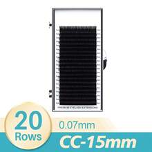 20 排睫毛延长 C CC D 卷曲俄罗斯浓密睫毛 0.03 0.05 0.07 0.10 0.15 0.20 8-15 毫米厚度睫毛簇、睫毛簇、单根睫毛、睫毛、假睫毛 - CC - 查看 23