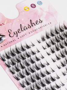 晨妮馨海 5-13mm，10排140簇，大容量假睫毛，仙女必备。单簇假睫毛，卷翘自然，交叉逼真。专业睫毛延长工具，眼妆工具，全假睫毛。睫毛簇，睫毛簇，单根睫毛，睫毛，假睫毛