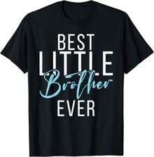 Best Little Brother Ever Little Brother T-Shirt - Black - View 1