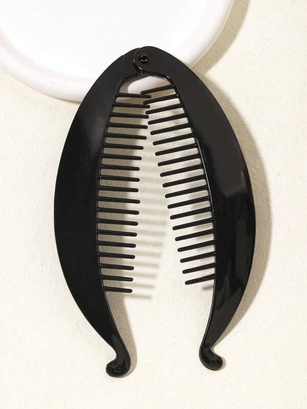 1 pièce Accessoire pour cheveux de taille moyenne, pince à poisson et pince banane de couleur unie, pinces à cheveux, barrettes à cheveux, pinces pour cheveux, épingles à cheveux