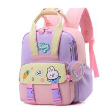 Nueva mochila con estampado de dibujos animados lindos, mochila escolar, mochila de viaje - Multicolor - Ver 3