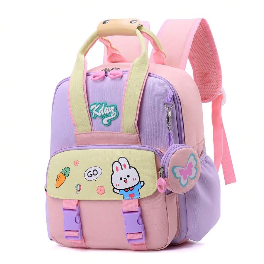 新款可爱卡通印花背包，学校背包，旅行背包