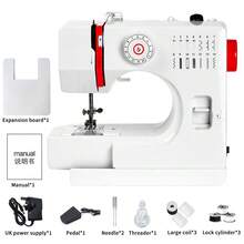 Compact 728 Mini Sewing Machine With 14 Stitches & Extension Table (UK Plug) - UK Plug(220-240V) - View 12