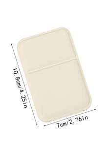 1pc Portable Makeup Mirror, Solid Color, Pu Leather, Simple, Portable, Foldable, Cute Pocket Mirror Best Gifts Birthday Graduation ,Pu Leather Small Mirror, Travel Mirror, Suitable For Gifts, Travel Essentials, Makeup Essentials, Easy To Store Christmas, Suitable For Holiday Gifts