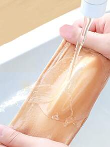 2 双防裂足跟保护袜 – 足跟护理袜，用于抚平、滋润足跟并防止足跟开裂痕迹 - 杏色 - 查看 5
