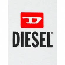 Diesel Men's Regular Fit Crew Neck T-Shirt White - White - View 3