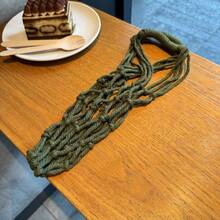 1PC Water Cup Net Bag, Hand-Woven Portable Handbag, Milk Tea And Coffee Cup, Water Cup Cover, Travel Cup Cover - Multicolor - View 11