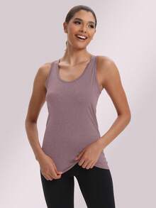 HOPLYNN 5 Packs Women's Sleeveless Running Tank Top, Athletic Gym Workout Jogging Yoga Vest Top, Quick-Dry, Breathable Sportswear - 彩色 - 查看 3