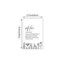 1/2 Stücke minimalistische Wandkunst Bild Selbstliebe Kunst Leinwanddruck, Dekor für psychische Gesundheit für Schlafzimmer, Wohnzimmer oder Büro, Selbstfürsorge Definition inspirierendes Zitat Poster, Geschenk für sie, ungerahmt