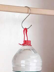 5/10pcs Extra Large Heavy Duty Stainless Steel S-Hooks - Multi-Purpose Hanging Solution For Kitchen, Clothing, Plants, Towels & Garden Tools With Secure Loops