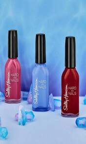 Sally Hansen Hard As Nails, Unbreakable Heart, Long Lasting, Chip Resistant, Opaque, Shimmery Pink Nail Polish