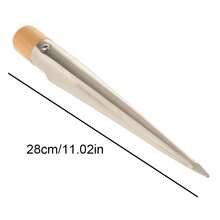 1pc Boat Rope Splicing Tool - Durable Stainless Steel, For Splicing Rope Kit, Easy Braiding And Threadin With Plastic Handles Rope Fids, For Boat Yacht Cabin Hardware Supplies