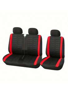 2+1 Seat Covers,Polyester Fiber,Easy To Install, Single And Double Car Seat Covers,Fits Most , Trucks, Truck Front Seat Covers,Protect Your Car Interior.