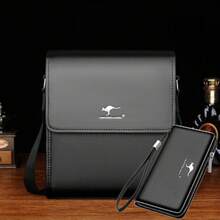 Men Fashion Backpacks - 黑色升級版+拉鍊手包 - 查看 2