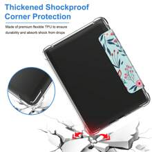 Capa Compatível com Kindle 6" 2022/2024/Kindle Paperwhite 6.8" 2021/Kindle Paperwhite 7" 2024 Lançado, Couro PU Premium + Capa Traseira de TPU Macio Transparente com Função Dormir/Despertar Automática para Kindle 2024/2022 11ª Geração.