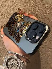 1 funda de teléfono eleganteNo incluye cordón ni soporte. Resistente a golpes. Funda Premium para Teléfono con Diseño de Mariposa y Estampado de Leopardo Compatible con 14, 15 Professional, 16, 11, Phones, 16 Professional, 13, 11, 12, 13, 16, 15, 16 Plus, 16 Professional, P16, P16PEOMAX, P14 PRO, P13, P11, P12XR, Cartoon 78G, Series A134G, A14, A04, A34, Resistente al Agua, Anti-Caídas, Anti-Arañazos, Primavera, Regalo de Cumpleaños, - Multicolor 3 - Ver 5