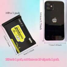 10pcs/Pack No-Rinse Wet Wipes, Shoe Cleaning Wipes, Sneaker & Sportswear Cleaner, Shoe Cleaning Solution, Please Purchase Carefully!
