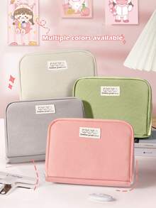 1 件大容量学生铅笔盒，多功能分类文具收纳袋，学校用品 - 多色 - 查看 11