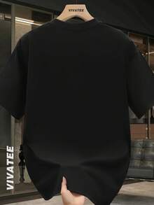 Men's Graphic T-Shirt YoungLA Drip Design Daily Wear 100% Cotton Unisex Gift Idea Fashion Streetwear Top Quality Comfortable Casual Style Outfit Essential Wardrobe Piece - Negro - Ver 3