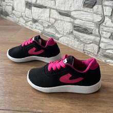 Tenis deportivos para niño/a  – Ligeros, cómodos y resistentes para uso diario - Rosa Fucsia - Ver 4