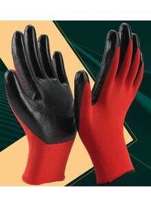 1/6/12 双园艺手套、工作手套、男士工作手套、园艺垃圾清理手套、女士园艺手套、园艺工具、园艺工作手套 - 彩色 - 查看 7