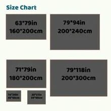 奢华柔软天鹅绒地毯，650克/平方米，格子图案，防滑，轻便，可机洗，长方形，100%涤纶，适用于室内、玄关、门廊 - 蓬松平整的编织天鹅绒地毯，为优雅的家居装饰、浴室、厨房增添光彩。 - 彩色 - 查看 10