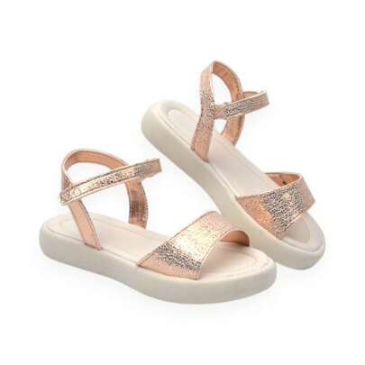 Sandália Para Menina Com Detalhe Laço Menina Infantil Strass Flatform Lançamento