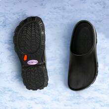 Men Health Care & Food Service Shoes - Black - View 5