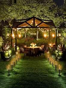 1 Pack Of 5 Solar Powered LED Christmas Tree Path Lights - Warm White, 5-Pointed Star/Snowflake Design, Outdoor Waterproof Holiday Decor, Auto Solar Charging During Day, Auto Lighting At Night, Ground Lighting, Easy Installation, No Wires Needed, Ideal For Winter Parties, Home, Pathways, Gardens, Walkways, Patios, Planters, Sidewalks, Christmas, Holidays, New Year, And Lawn Ambiance Lighting