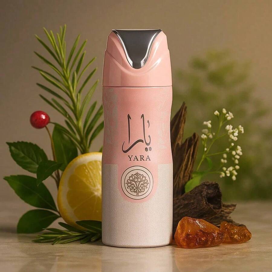 LATTAFA – YARA – PERFUMED BODY SPRAY 200ML – FOR WOMEN - Fresh - View 1
