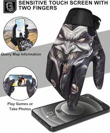 RIGWARL - Guantes de Invierno para Hombres y Mujeres - 109 Gris - Ver 7