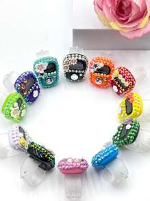 New Portable Finger Tally Counter With Flower Dot, Handheld Counter For Muslim Daily And Festival Occasions - Multicolor - View 4