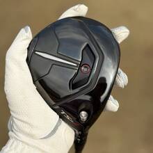 1pc TSR2 Golf Fairway Wood With Carbon Fiber Shaft, Rubber Grip, S-Stiff Flex, Right Hand Loft Casting Golf Club With Golf Club Head Cover