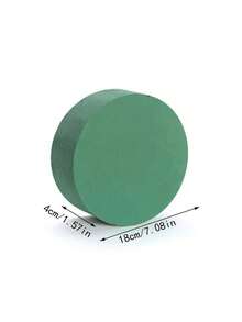 1 件圆柱形花艺泡沫/长方形花艺泡沫/半球形花艺泡沫/新娘捧花架/长方形花艺泡沫（带挂盒）/方形花艺泡沫（带五爪吸盘）/心形吸盘花艺泡沫/小圆盘（带花艺泡沫）/小圆碗（带网）/环形花艺泡沫，DIY 花艺包装材料及配件，吸水性强的强化花艺泡沫，家居工艺品用圆盘，人造植物花束布置，新娘捧花，婚车装饰，庭院和花园装饰，DIY 花艺布置 - 花泥多色 - 查看 13