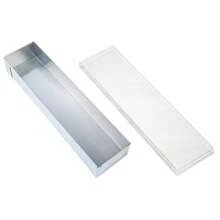 提拉米苏模具 长方形不锈钢盒子蛋糕胚长托盘蛋糕模具 - 彩色 - 查看 7