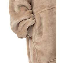 Pusheen Womens Blanket Hoodie (Brown) - Brown - View 5