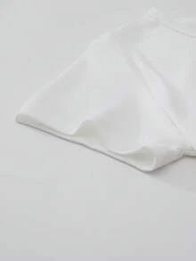 小男孩趣味口号“Tung Tung Tung Sahur”和卡通火柴人印花短袖T恤