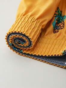 3条装男士棉质印花经典格子时尚舒适芦荟裤 - 彩色 - 查看 5