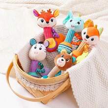 1个带铃铛的毛绒娃娃，是圣诞节、万圣节、感恩节、新年和情人节的完美礼物 - 彩色 - 查看 2