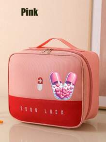 1pc Large Capacity Canvas Tote Bag For Work And Outing Commuting Solid Color Shoulder Bag, Women's Casual Handbag For Commute Travel Camping Medical Emergency Bag First Aid Kit Medical Bag First Aid Emergency Kit Bag Medicine Bag