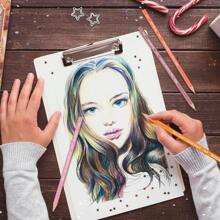 Ccfoud Professional Colored Drawing Pencil Set, 72 Colors In A Set, Skin Tone Colored Pencils For Portrait And Skin Tone Artists, Perfect For Artists To Sketch, Draw, Color, Layer And Blend Back To School