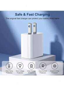 1-3 طقم شحن سريع متوافق مع آيفون 16/15 - شاحن USB C ، كتلة شحن حائطية USB C 30 واط ، مع كابل نقل بيانات USB C إلى النوع C بطول 3.3 قدم/100 سم ، متوافق مع آيفون 16/16 برو/16 بلس/16 برو ماكس/15/15 برو/15 بلس/15 برو ماكس ، متوافق مع برو2/ماكس/4 ، متوافق مع iPad برو/ميني6/الهواء4 شاحن هاتف