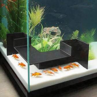 360 Degree Viewing, Creative Aquarium Fish Tank Landscape, Pet Habitat, Aquarium Cave Tunnel, Play And Rest Area, Fish & Shrimp Hiding Cave Decor