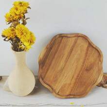 Halloween Themed Tray, Wooden Halloween Decorative Tray, Suitable For Halloween And Christmas Decoration, Suitable For Home Decor, Indoor Autumn Decor, Also An Ideal Choice For Christmas, Very Suitable For Halloween Use - Coffee Brown - View 9