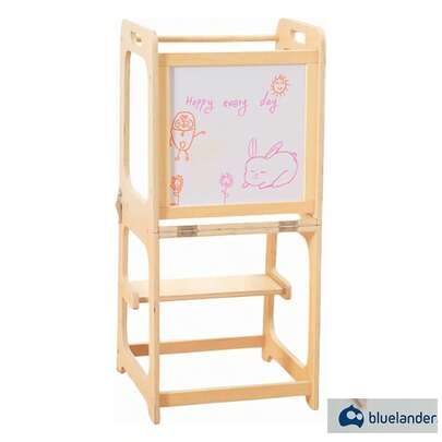 Torre de Aprendizaje Montessori 3 en 1. Bluelander (90 * 43 * 40 cm)