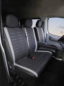 2+1 Seat Covers,Polyester Fiber,Easy To Install, Single And Double Car Seat Covers,Fits Most , Trucks, Truck Front Seat Covers,Protect Your Car Interior.